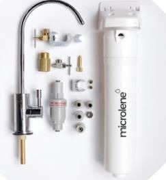 Microlene Quick Connect Kit Water filter with tap